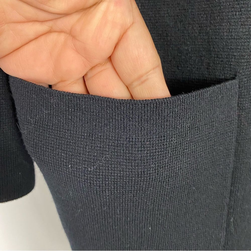 J Crew Giselle sweater blazer sz M - Picture 8 of 10
